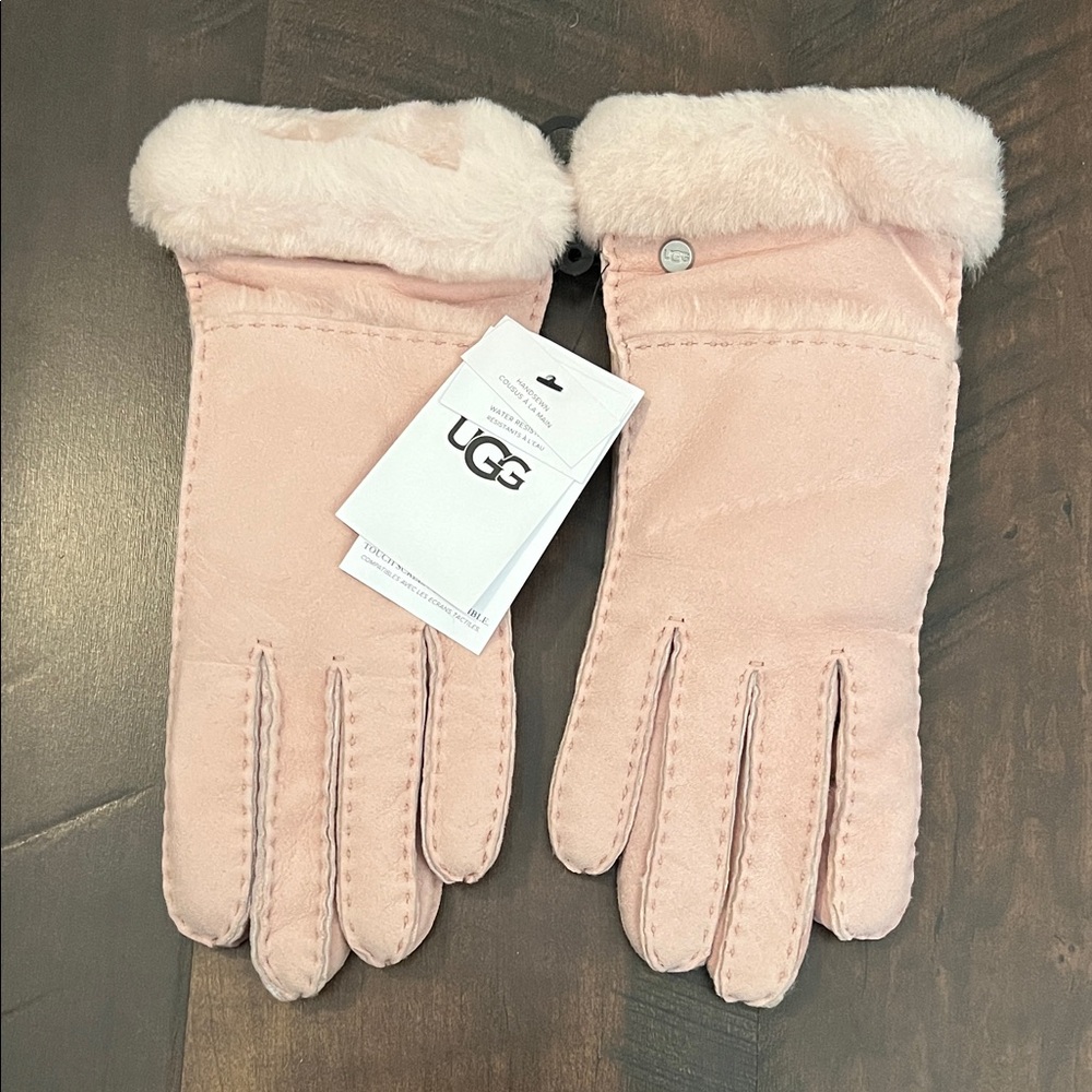 UGG Women's Blush Shearling Gloves